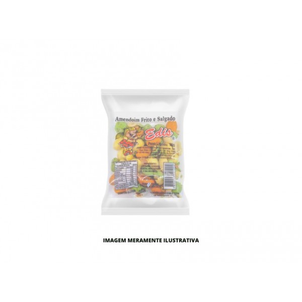 AMENDOIM - EDIS - 50g CROCANTE COLORIDO - CX50